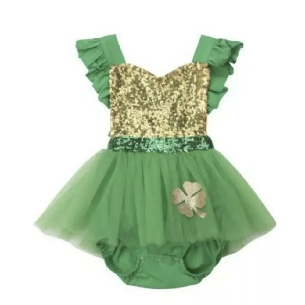Los Angeles Boutique Baby Toddler St. Patrick's Day St. Paddy's Outfit 18-24 M